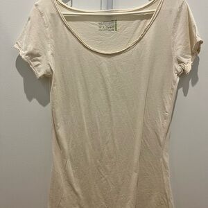 Women's White Top by Hoodies gently worn